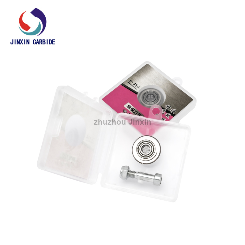Titane revêtement de 22 mm de carreaux de carbure de tungstène Remplacement de la roue de coupe 